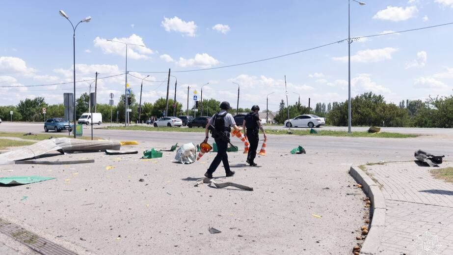 Про постраждалу через атаку дрона на Запоріжжя повідомили в поліції
