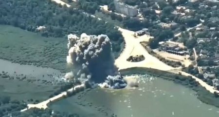 Авиация ВСУ уничтожила мост в оккупированной Васильевке на Запорожье