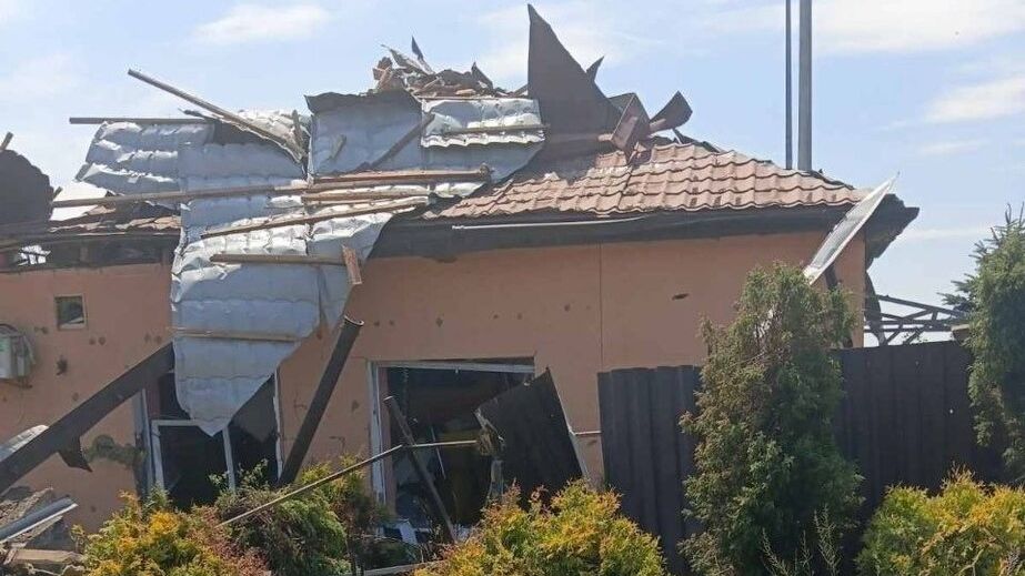 Детсад разрушили россияне в Малокатериновке