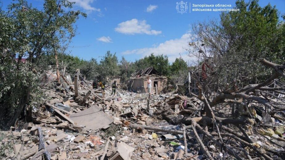 Число раненых в результате обстрела Запорожья возросло