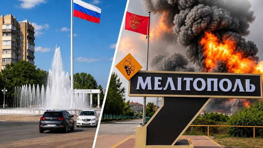 Без света и воды: оккупированный Мелитополь всю ночь атаковали БпЛА