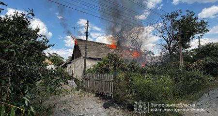 Дрони атакували Запоріжжя: є руйнування в приватному секторі