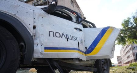 Двоє поліцейських поранені під час атаки РФ на Запоріжжя