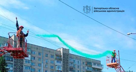 Антидронові сітки вже встановили на п'яти локаціях Запоріжжя, &ndash; ОВА
