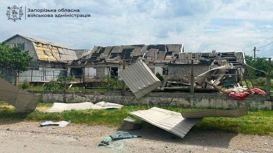 13 человек ранены российскими атаками на Запорожскую область