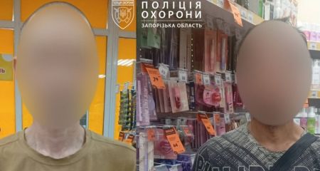 Двох магазинних крадіїв затримали у центрі Запоріжжя