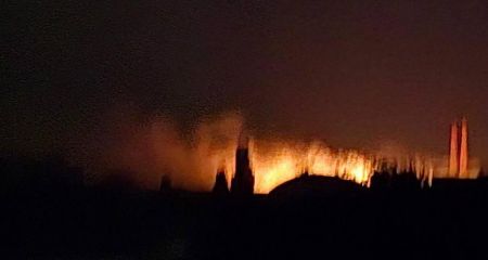 Склад боєприпасів уразили в тилу окупантів на Запоріжжі &ndash; кадри