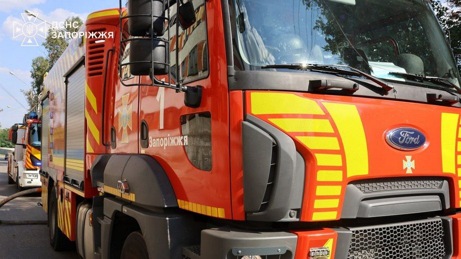 Балкон спалахнув у запорізькій багатоповерхівці