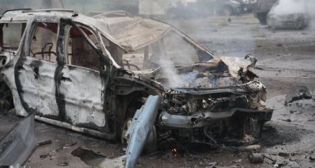 Водій легковика постраждав через атаку дрона на Запоріжжі