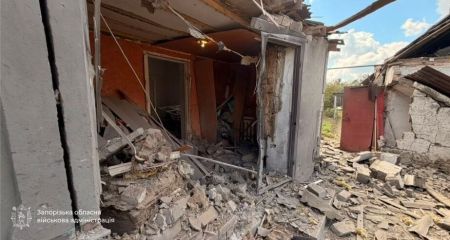 974 удара в сутки нанесли россияне по Запорожской области