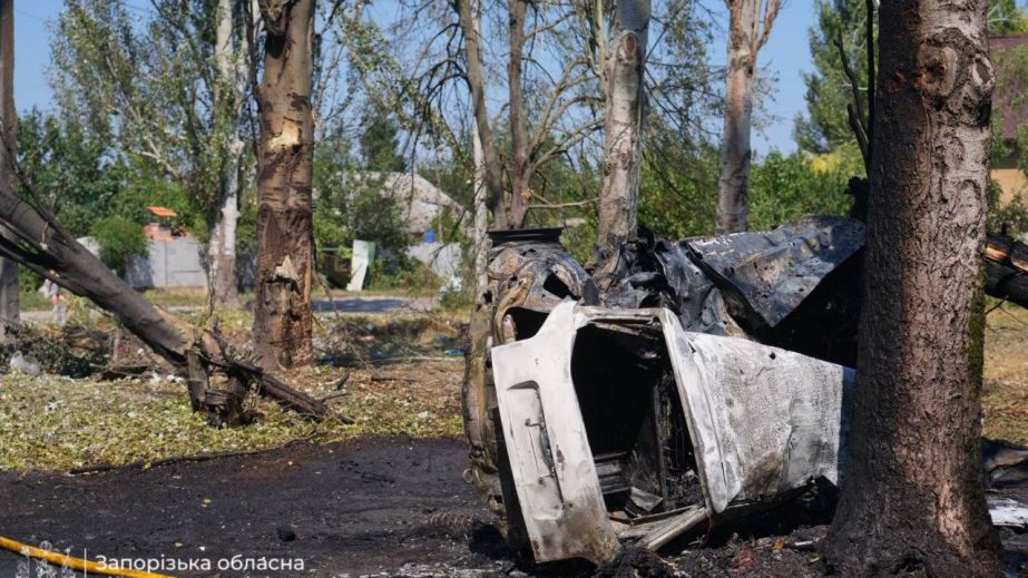 КАБи понівечили житловий квартал Запоріжжя: ОВА показала кадри