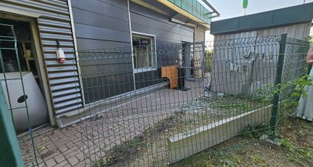 Пожежа та забруднення: під Запоріжжям обстежили постраждалу від обстрілу АЗС