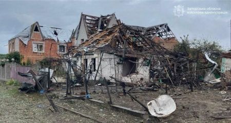 Вражеский КАБ попал в дом на Запорожье: есть погибшая