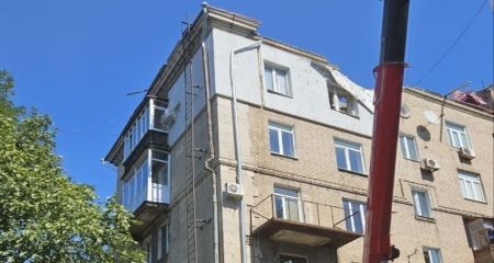 225 кв.м земель засмітили в одному з районів Запоріжжя російські атаки