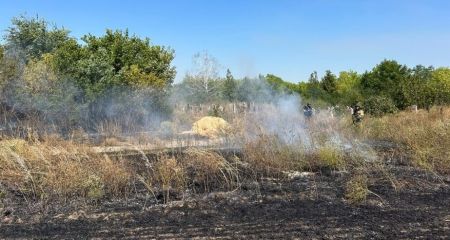 Обстріли спричинили пожежі в будинках на Запоріжжі