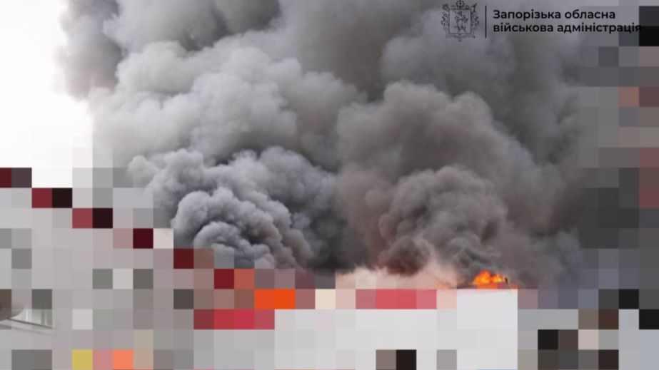 РФ атакувала підприємство у Запоріжжі &ndash; наслідки удару