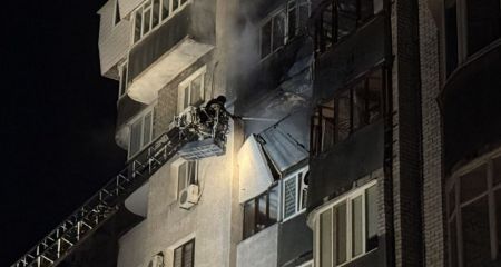 Нічна атака на Запоріжжя: палали дві квартири