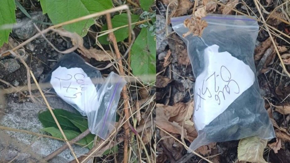 Двоє запоріжців намагалися позбутися пакетів з підозрілими речовинами
