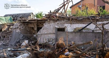 Погибший и трое раненых: РФ атаковала более 50 городов и сел на Запорожье