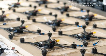 Подразделение ГУР на Запорожском фронте получило технику на 13 млн грн