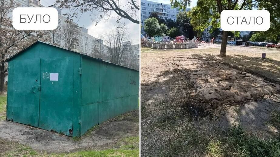 Незаконное сооружение демонтировали в Хортицком районе Запорожья