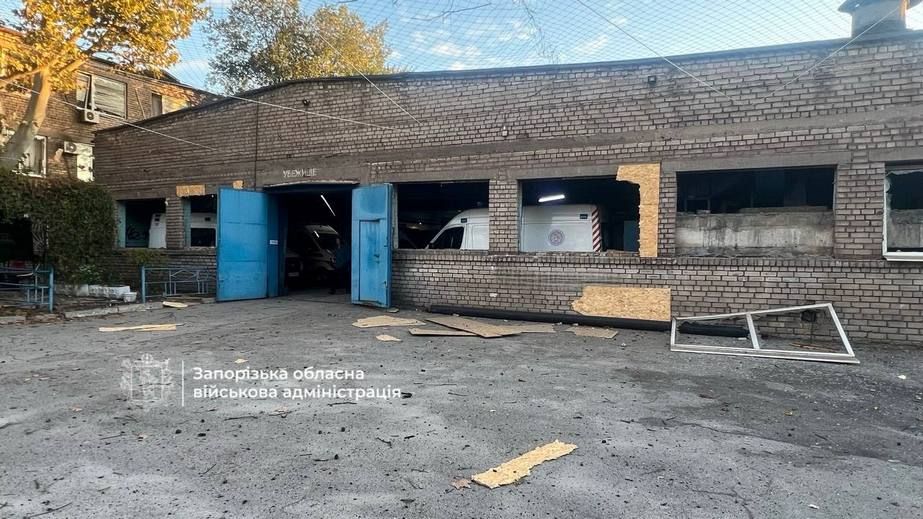 Ще один медзаклад обстріляли окупанти у Запоріжжі, &ndash; ОВА