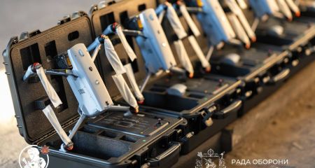 Разведчикам на Запорожье передали дроны и технику на 10 млн грн