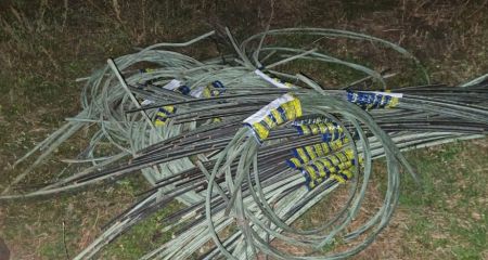 Збитків на майже 300 тис. грн: під Запоріжжям хотіли вкрасти контактну мережу