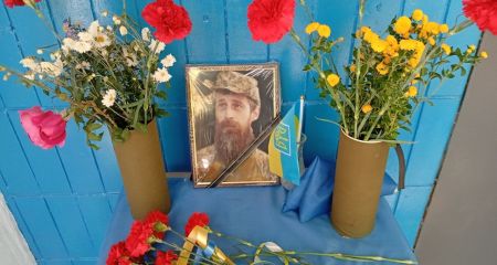 У Запоріжжі відкрили меморіал полеглому воїну