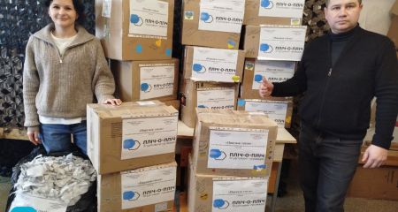 Понад 400 кг допомоги передали захисникам громади Запоріжжя та Київщини