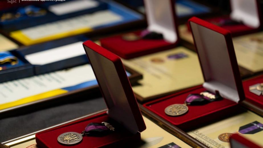 Высокие награды вручили в Запорожье семьям погибших и пропавших без вести воинов