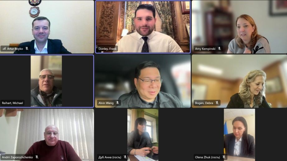 Американський штат Пенсильванія та Запоріжжя посилюють співпрацю у медицині