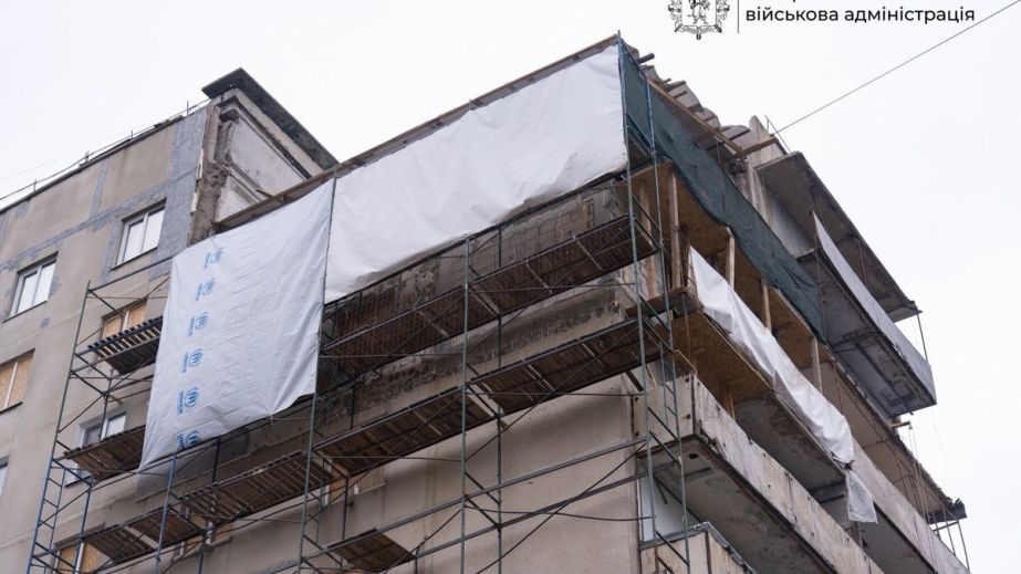 Відбудова на Моторобудівників: коли відновлять пошкоджену запорізьку висотку