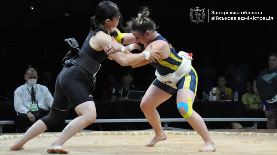 Спортсменка из Запорожской области стала чемпионкой мира по сумо