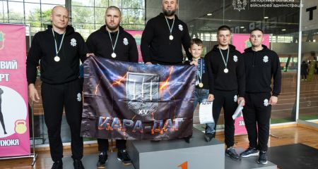 В Запорожье состоялись соревнования по гиревому спорту для ветеранов