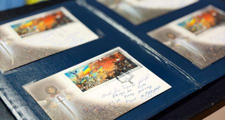 "Мечем і волею": нову марку Укрпошти погасили в Запоріжжі