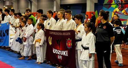 Запорізька збірна увійшла до Топ-5 команд Кубку України з карате