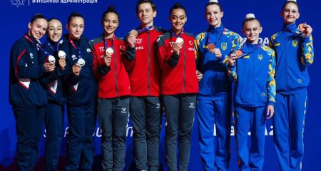 Запорожцы получили призовые места на чемпионате Европы по спортивной аэробике