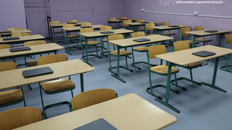 Сучасний освітній простір відкрили у Запоріжжі для учнів релокованої школи