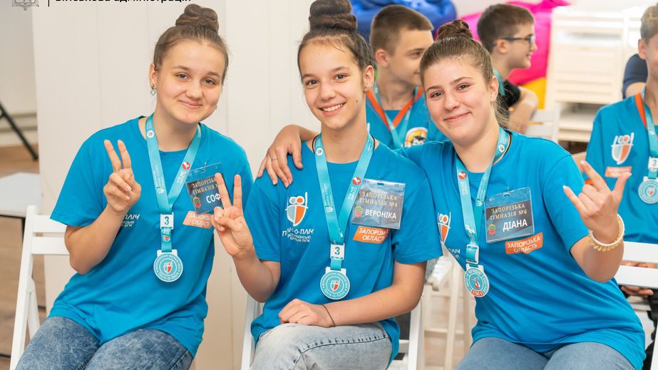 Юні запоріжці – серед призерів Всеукраїнських шкільних ліг