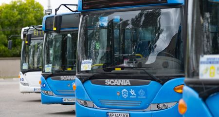 У Запоріжжі запрацював новий автобусний маршрут – кадри