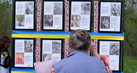 Мемориальную выставку открыли на запорожской Хортице