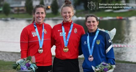 Запорожская спортсменка завоевала две бронзы на чемпионате мира по каноэ-марафону