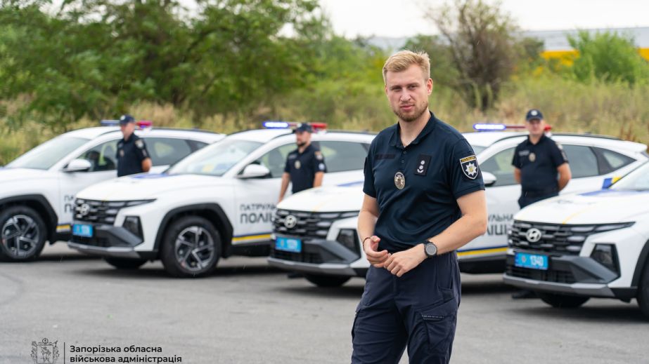 Автопарк запорізьких патрульних поповнився п'ятьма Hyundai Tucson