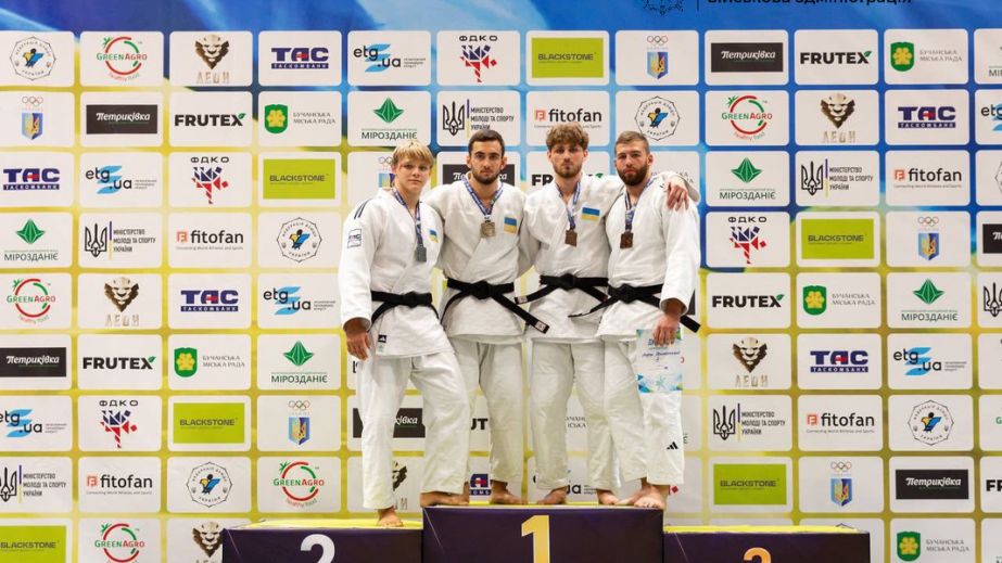 Запорізькі дзюдоїсти повернулися з трьома медалями чемпіонату України