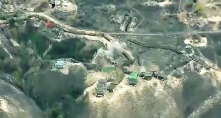 Запорізькі прикордонники знищили зенітку та позиції росіян &ndash; кадри