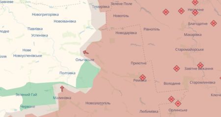 Війська РФ просунулися у Запорізькій області, – DeepState