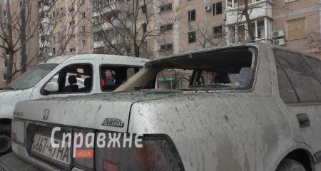 Пока нам советуют "не смотреть вверх", по Запорожью уже летит всё