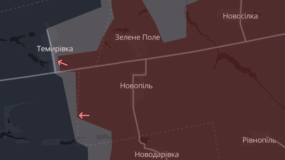Ворог просунувся на межі Запорізької та Донецької областей, – DeepState