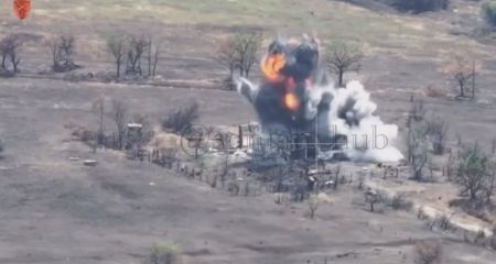 Военные показали кадры уничтожения оккупантов в Каменском на Запорожье